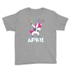 Born Unicorns-Born April Youth Tee