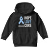 hope love cure stomach cancer awareness Youth Hoodie
