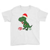 christmas dinosaur Youth Tee
