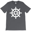 steering wheel sail boat funny T-Shirt