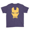 iron man mask avengers marvel comics gift Youth Tee