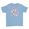 dachshund floral Youth Tee
