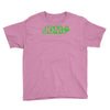 black funny glow in dark glowing Youth Tee