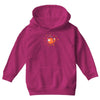 happy space fox   porky roebuck Youth Hoodie
