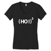 ( ho ! ) 3 Women's V-Neck T-Shirt