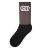2x dot sticker vinyl decal d.o Socks