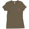 erica costell goat pocket Ladies Fitted T-Shirt