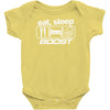eat sleep boost Baby Onesie