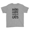 read books drink coffee eat chocolate pet cats Youth Tee