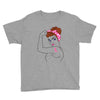 breast cancer girl power Youth Tee