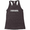 #awkward Racerback Tank