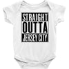 straight outta jersey city Baby Onesie