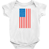 american flag Baby Onesie