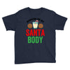 working on my santa body Youth Tee