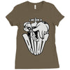 popeye yo Ladies Fitted T-Shirt