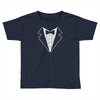 tuxedo fancy dress funny Toddler T-shirt