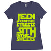 Jedi On The Streets Sith In The Sheets Ladies Fitted T-Shirt