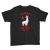 boxing llama Youth Tee
