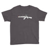 banksy style ak47 art   funny Youth Tee