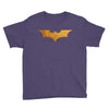 Batman Gold Logo Youth Tee