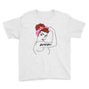 girl power survivor breast cancer Youth Tee