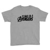 Avengers Silhouette Youth Tee
