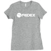 'fedex' roger federer Ladies Fitted T-Shirt
