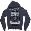 I am a Carcinoid Cancer Survivor - What's Your Superpower? Zipper Hoodie