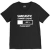 sarcastic comment loading please wait funny cool humour V-Neck Tee