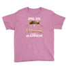 april girl is a perfect combination of princess and warrior Youth Tee
