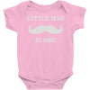 little man mustache first Baby Onesie