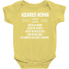 Aquarius Woman Baby Onesie