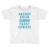 alphabet abc elemno Toddler T-shirt