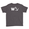 w anchor funny pub joke Youth Tee
