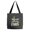 kings are born in 1985 Tote Bags