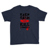 Keep Calm And Kill Zombies Youth Tee