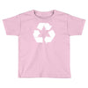 recycle symbol Toddler T-shirt