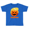 trumpkin funny donald trump pumpkin Toddler T-shirt
