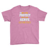 to protect and serve the rich Youth Tee