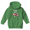 mama bear floral Youth Hoodie