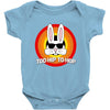 too hip to hop   bunny easter Baby Onesie