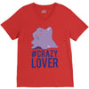 #crazylover clearance V-Neck Tee