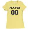 player 00 Ladies Fitted T-Shirt