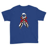carcinoid cancer ribbon and rose Youth Tee
