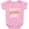 queens are born in 1997 Baby Onesie