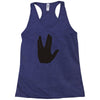 llap live long and proper Racerback Tank