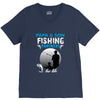 Papa And Son Fishing Partners For Life V-Neck Tee
