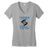 Father is my Name Fishing Is My Game Women's V-Neck T-Shirt