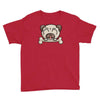 cute pug dog Youth Tee