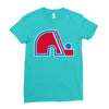 quebec nordiques Ladies Fitted T-Shirt